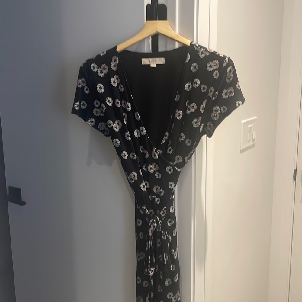 Flirty wrap dress